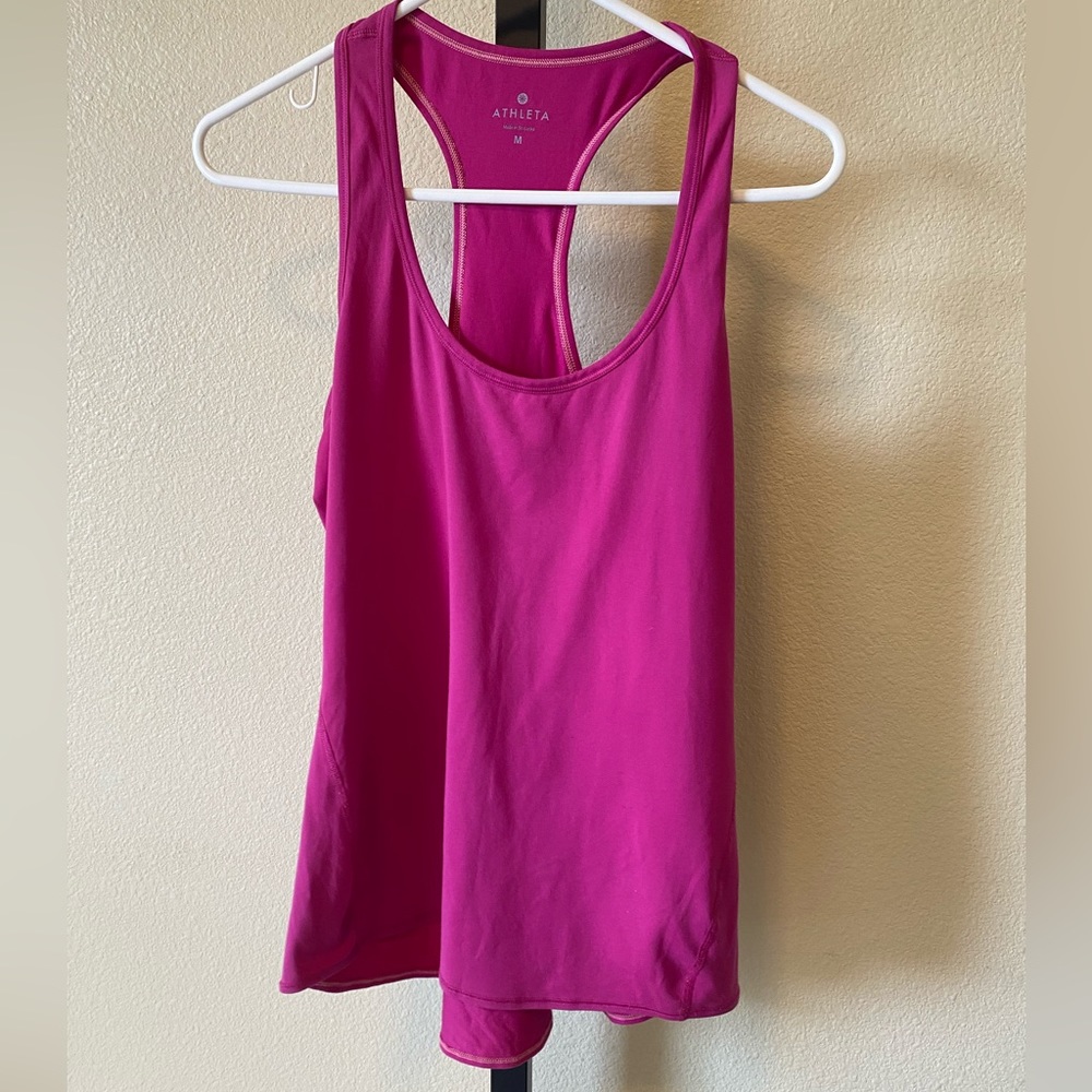 Athleta Pink Tank - Size M